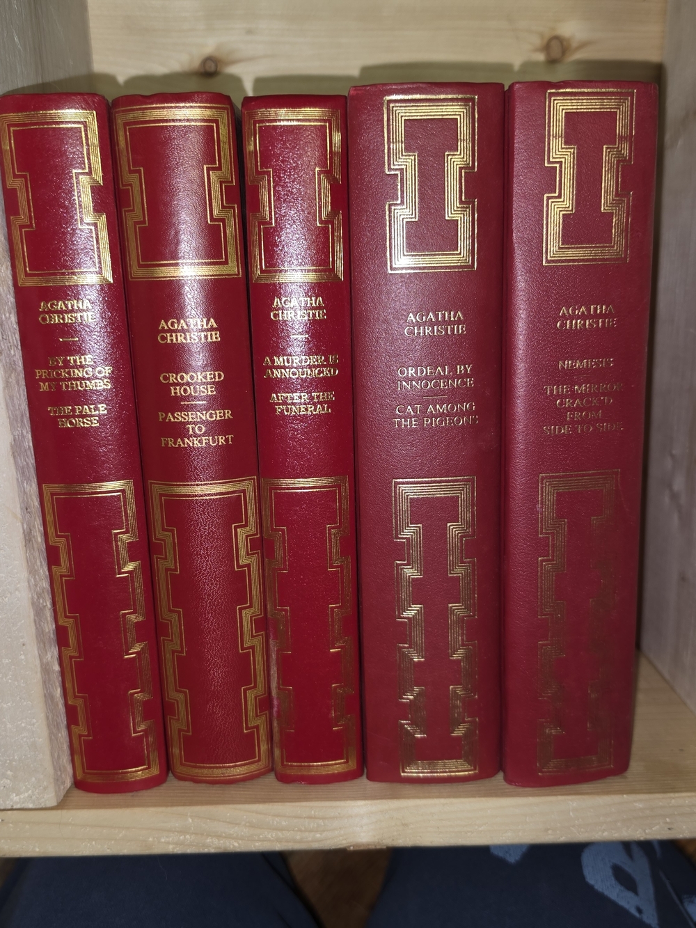 Agatha Christie Hardcover Omnibus Set (5 Volumes) | Omniprose Canadian Edition